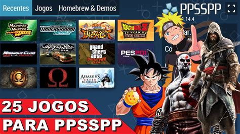 jogos de PPSSPP via medifa